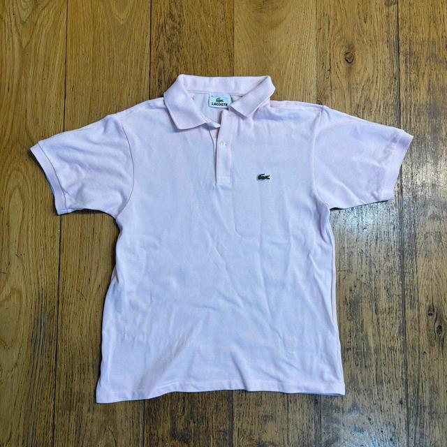 Lacoste Kids' Polo shirt - Pink on Productcaster.