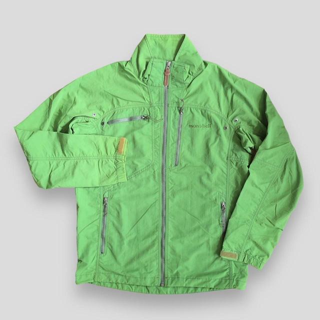 Montbell Men's Lightweight Jacket - Green - S on Productcaster.