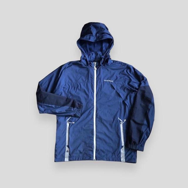 Montbell Men's Lightweight Jacket - Navy/Blue - M on Productcaster.