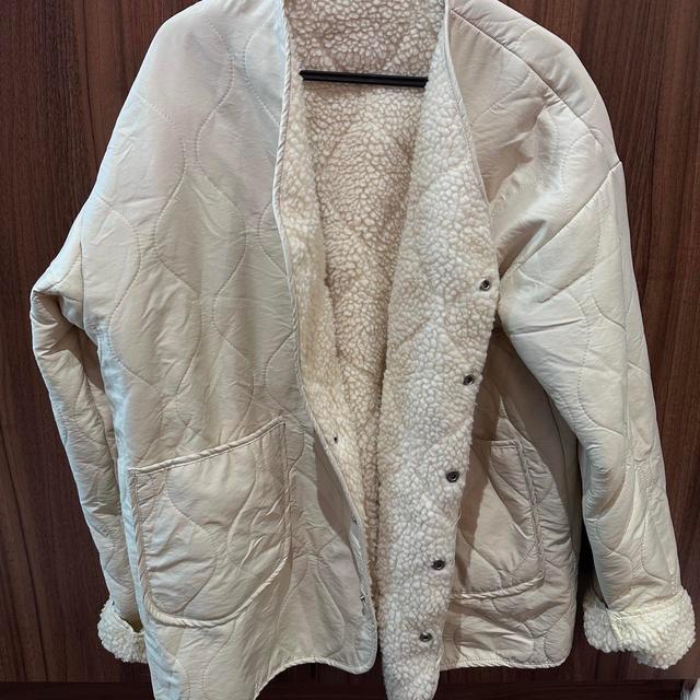 Women's Jacket - Cream/Tan - UK 8 on Productcaster.