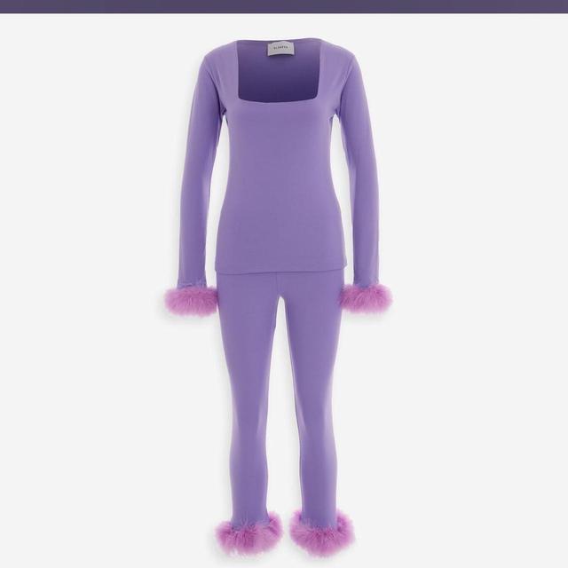 Sleeper Women's Palazzo Jumpsuit - Purple - L on Productcaster.