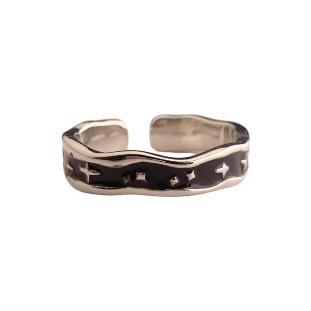 Men's Ring - Silver on Productcaster.