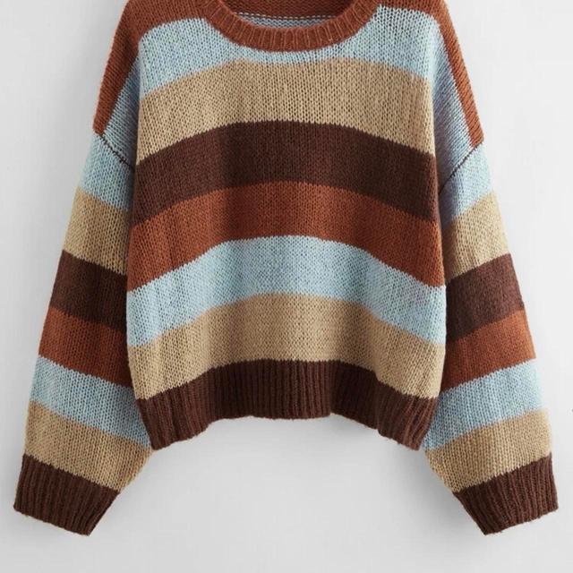 Preloved Women's Jumper - Multi/Brown - S on Productcaster.