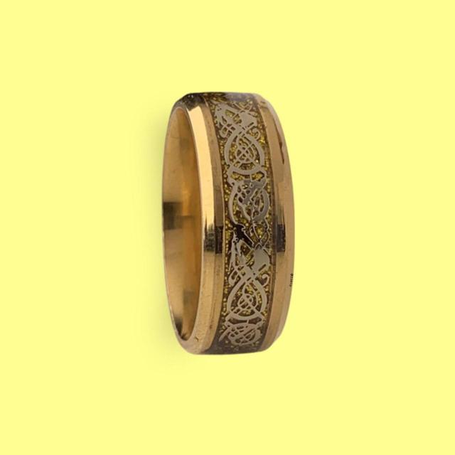 Men's Ring - Gold on Productcaster.