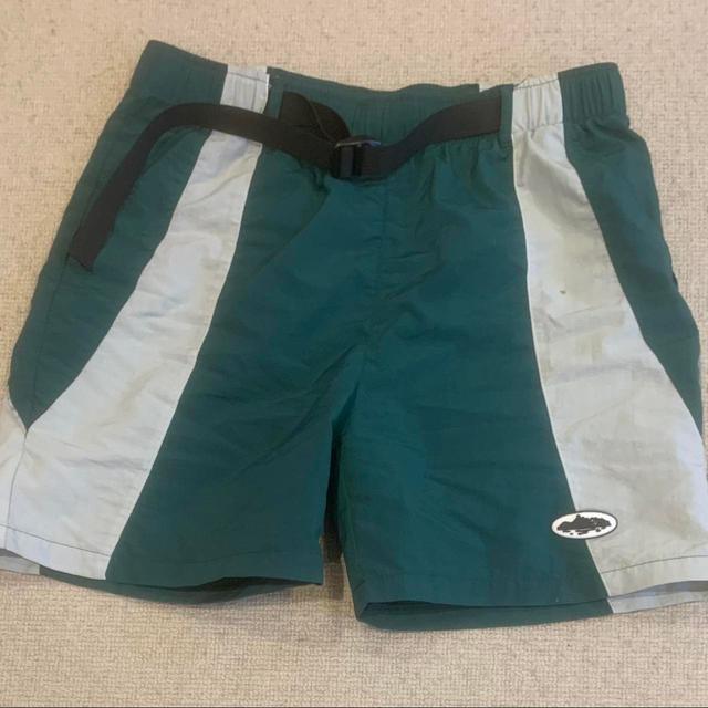 Corteiz Men's Shorts - Green - M on Productcaster.