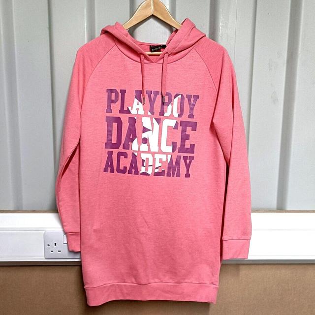 Playboy Women's Hoodie - Pink - 12 on Productcaster.