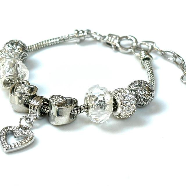 Handmade Women's Bracelet - Silver on Productcaster.