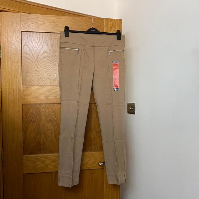 Women's Tailored Trousers - Tan - UK 12 on Productcaster.