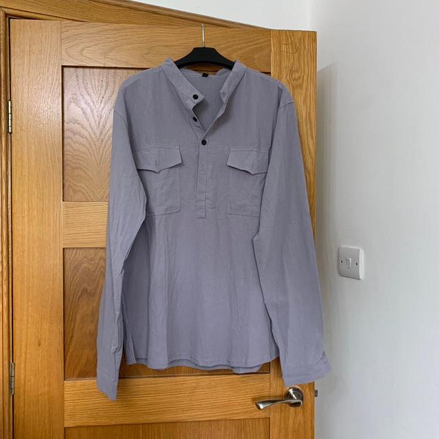 Men's Shirt - Grey - S on Productcaster.