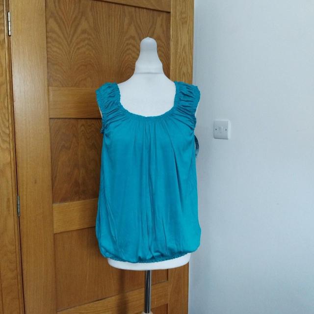 Women's Vest - Blue/Green - One size on Productcaster.