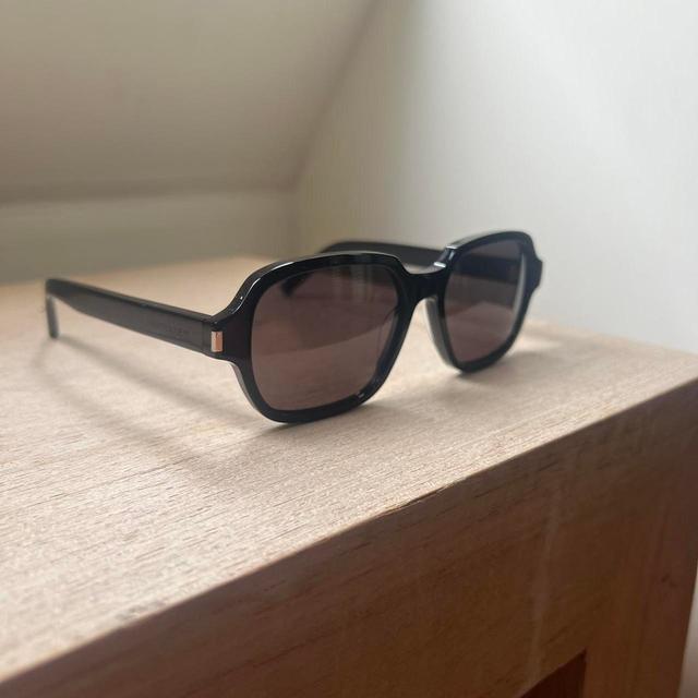 Saint Laurent Paris Women's Sunglasses - Black on Productcaster.