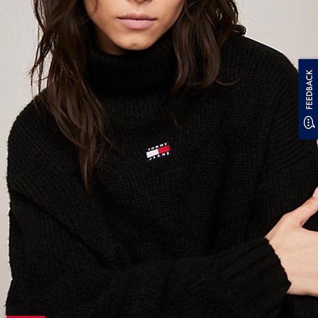 Tommy Hilfiger Women's Jumper - Black - M on Productcaster.