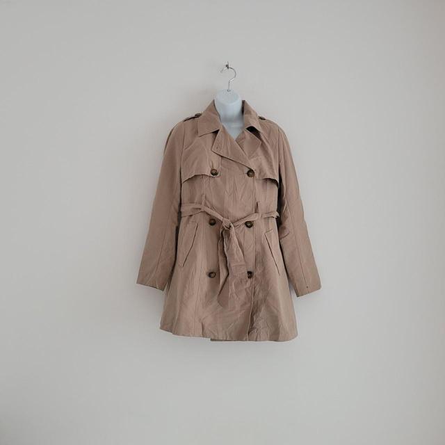 (+) People Women's Trench - Tan - UK 8 on Productcaster.