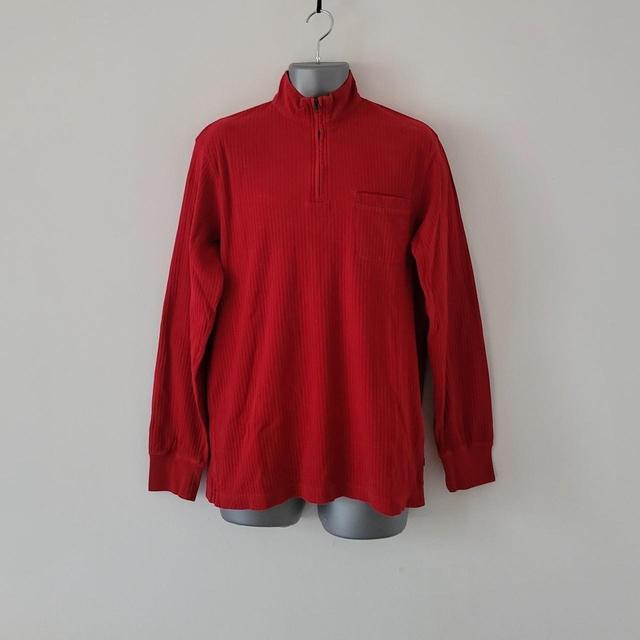 Chaps Men's Jumper - Red - M on Productcaster.