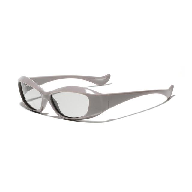 Deadstock Men's Cat eye Sunglasses - Grey on Productcaster.