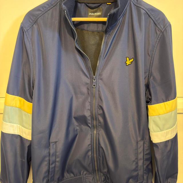 Lyle & Scott Men's Windbreaker Jacket - Navy/Blue - XL on Productcaster.