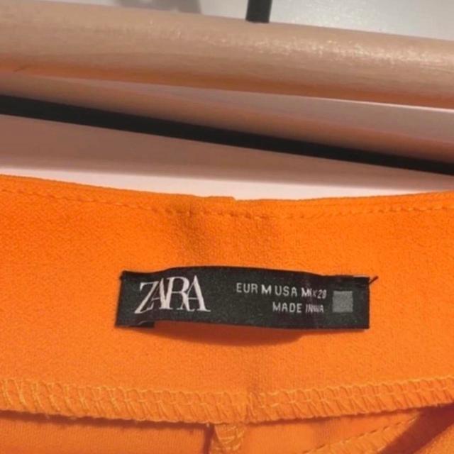 Zara Women's Trousers - Orange - UK 12 on Productcaster.