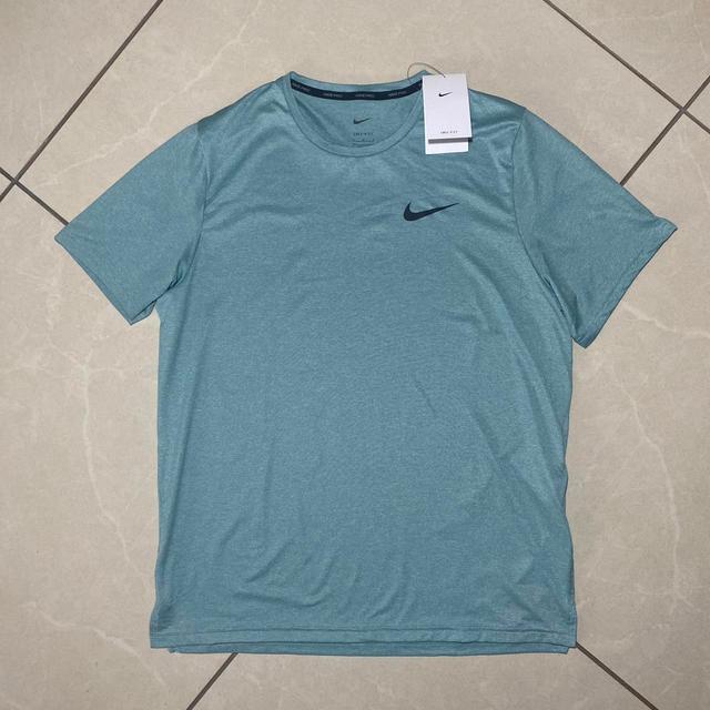 Nike Men's T-shirt - Blue - M on Productcaster.