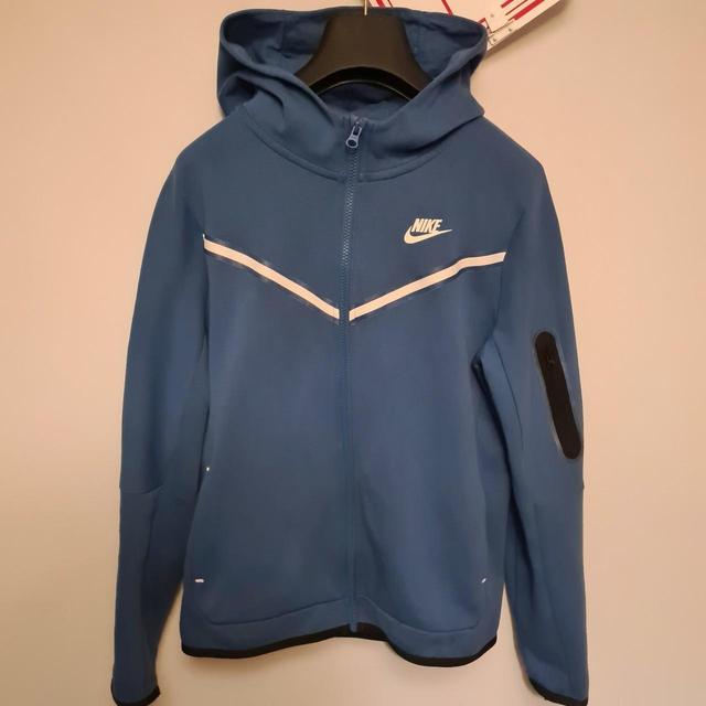 Nike Men's Hoodie - Blue - XXS on Productcaster.