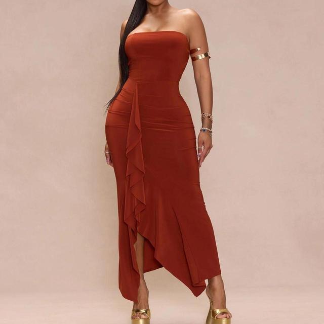 Fashion Nova Women's Dress - Orange - S on Productcaster.