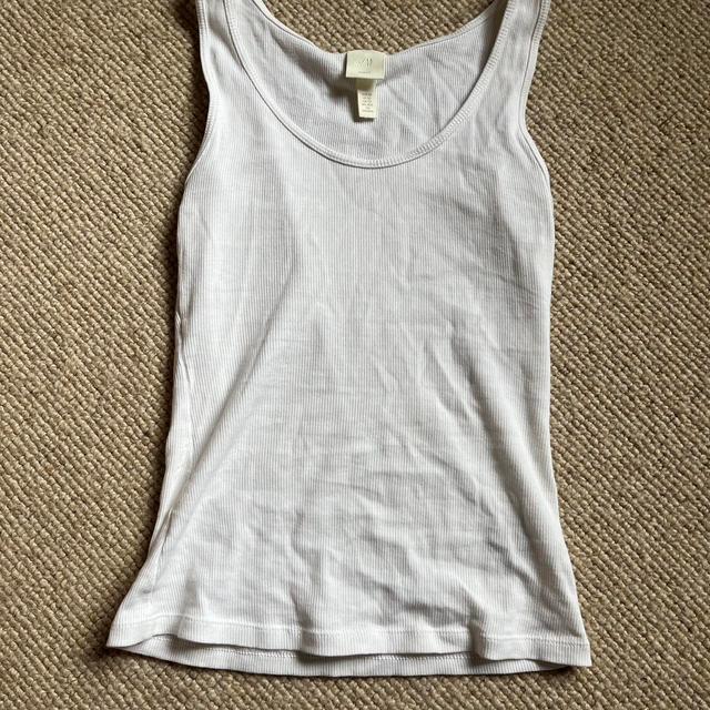 H&M Women's Vest - White - 8 on Productcaster.