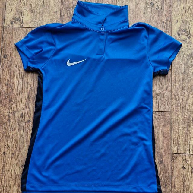 Nike Women's Shirt - Blue - S on Productcaster.