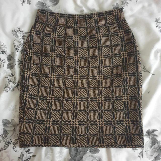 Select Fashion Women's Casual Skirt - Brown/Black - UK 6 on Productcaster.