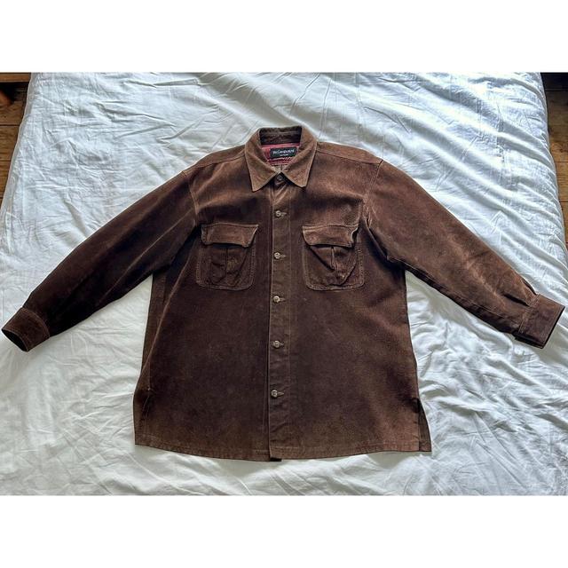 Yves Saint Laurent Men's Shirt - Brown - M on Productcaster.