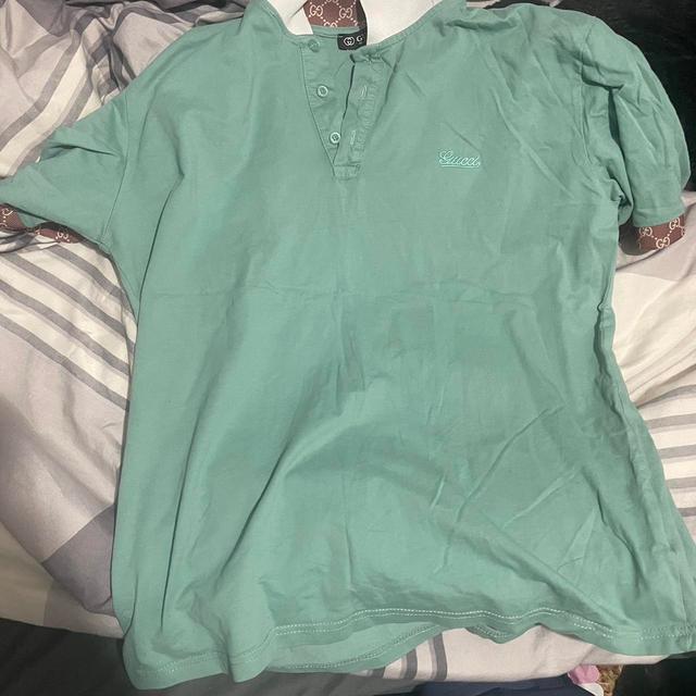 Gucci Men's Polo shirt - Green - XXL on Productcaster.