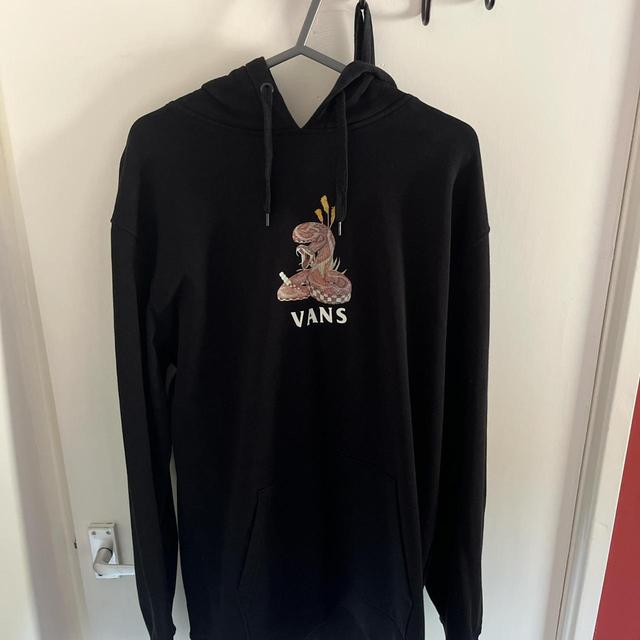 Vans Men's Hoodie - Black - L on Productcaster.