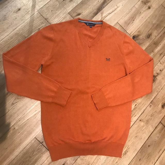 Crew Clothing Company Men's Sweatshirt - Orange - S on Productcaster.