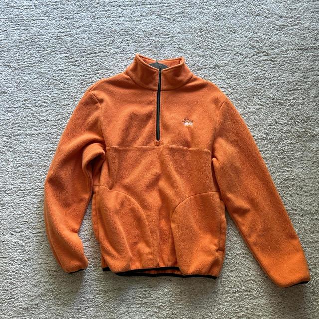 Stüssy Women's Sweatshirt - Orange - S on Productcaster.