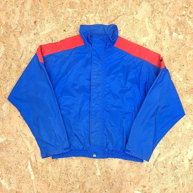 Vintage Men's Jacket - Blue - M on Productcaster.