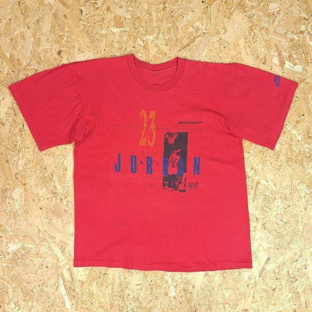 Jordan Men's T-shirt - Red - S on Productcaster.