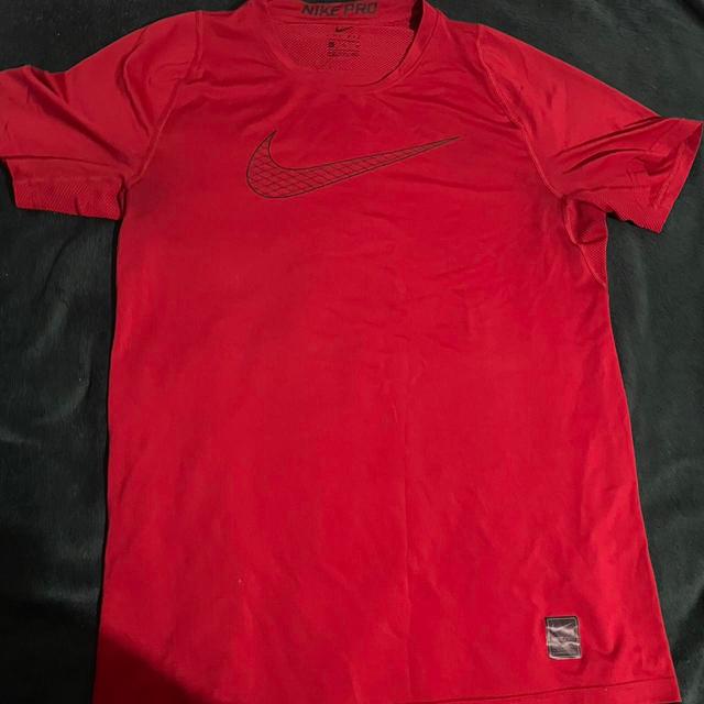 Nike Men's T-shirt - Red - XL on Productcaster.