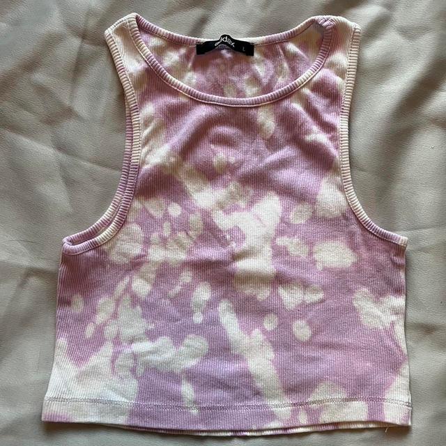 Vintage Women's Crop top - Pink - L on Productcaster.