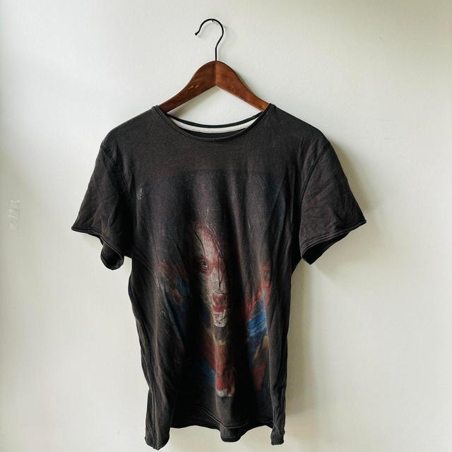 Vintage Men's T-shirt - Grey - S on Productcaster.