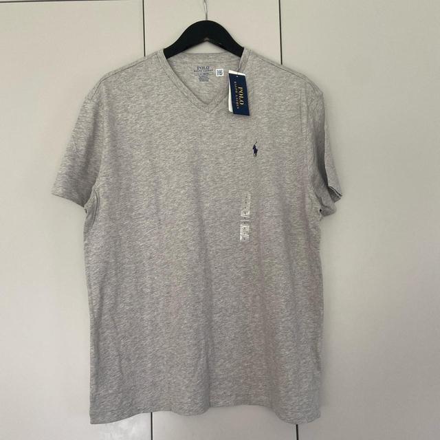 Polo Ralph Lauren Men's T-shirt - Grey - L on Productcaster.