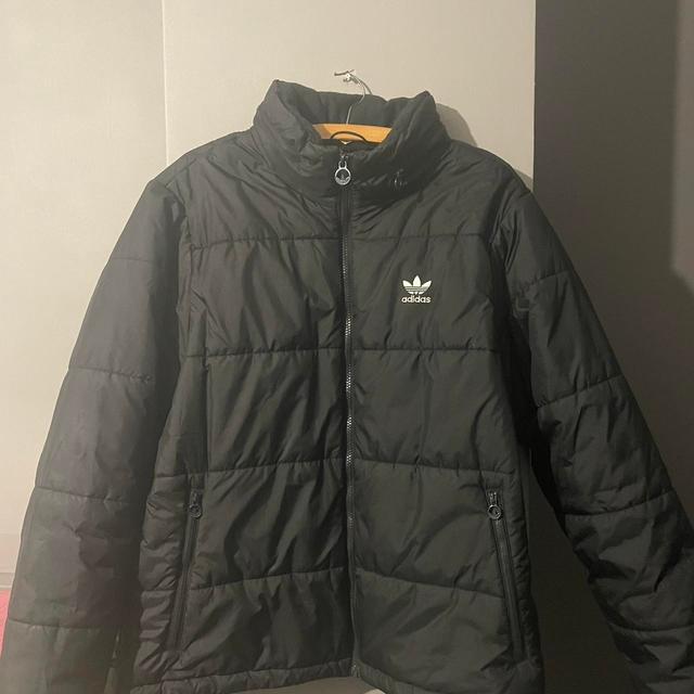 Adidas Originals Men's Puffer Jacket - Black - M on Productcaster.