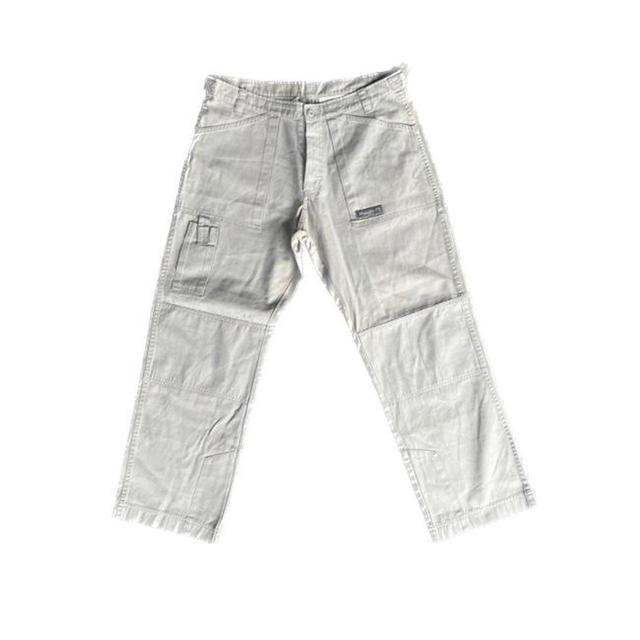 Wrangler Men's Cargo Trousers - Cream - 34" on Productcaster.