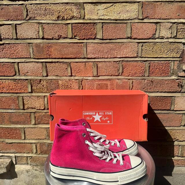 Converse Men's Trainers - Pink - UK 8 on Productcaster.