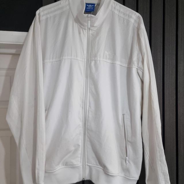 Adidas Men's Jacket - White - XXL on Productcaster.