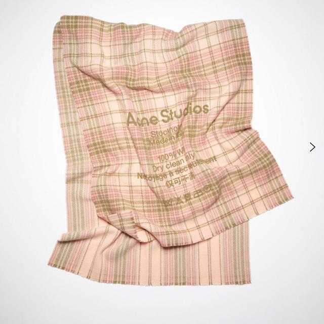 Acne Studios Women's Scarf - Pink on Productcaster.