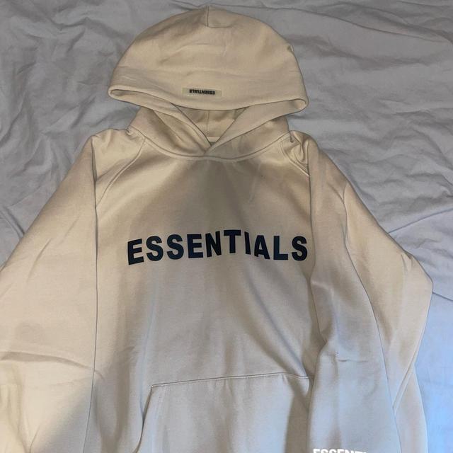 Essentials Women's Hoodie - Cream - S on Productcaster.