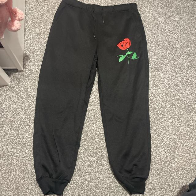 Men's Sweatpants - Black - L on Productcaster.