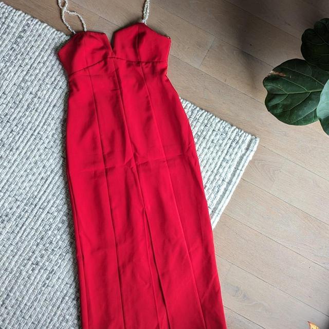 Zara Women's Bodycon Dress - Red - S on Productcaster.