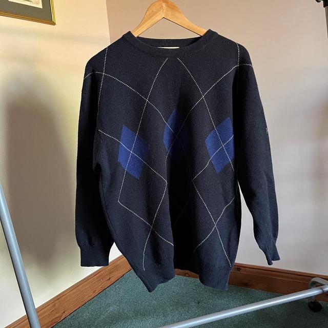 Pringle Men's Jumper - Navy - M on Productcaster.