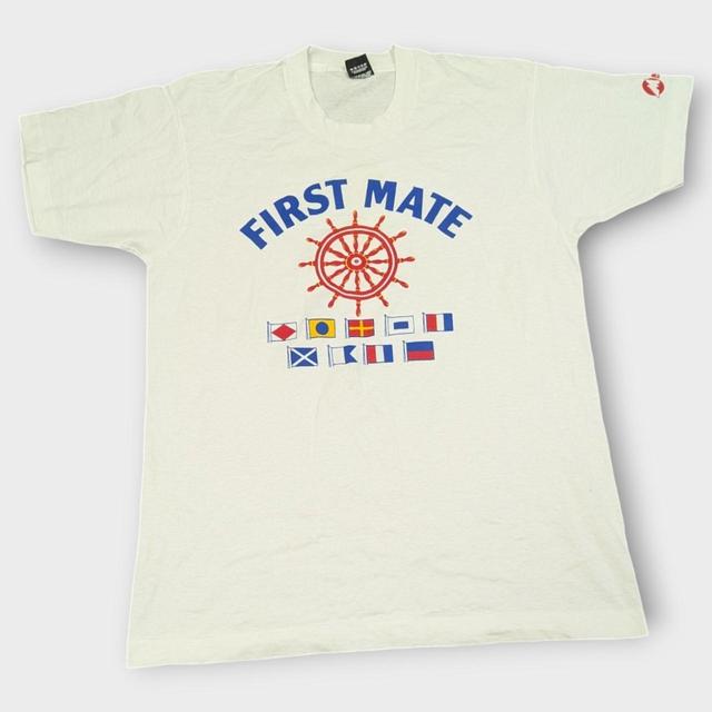 Screen Stars Men's T-shirt - White - M on Productcaster.