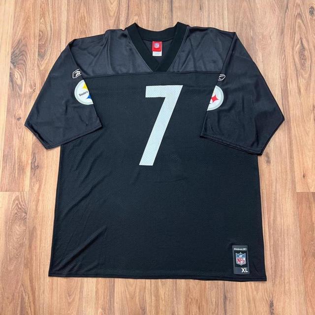 NFL Men's Shirt - Black/White - XL on Productcaster.