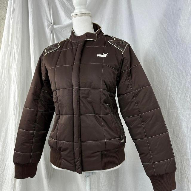 Puma Men's Bomber Jacket - Brown - M on Productcaster.